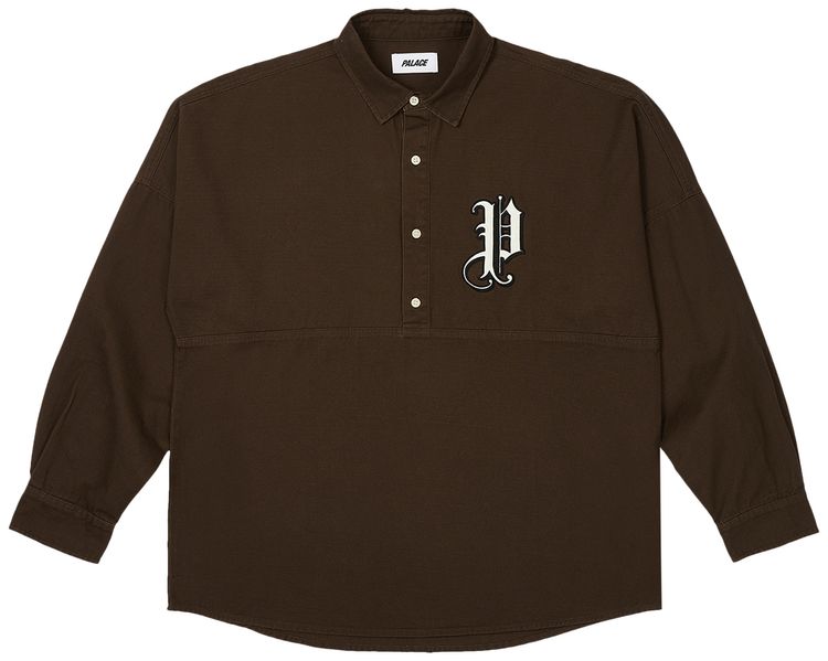 Palace Old English Shirt Nice Brown