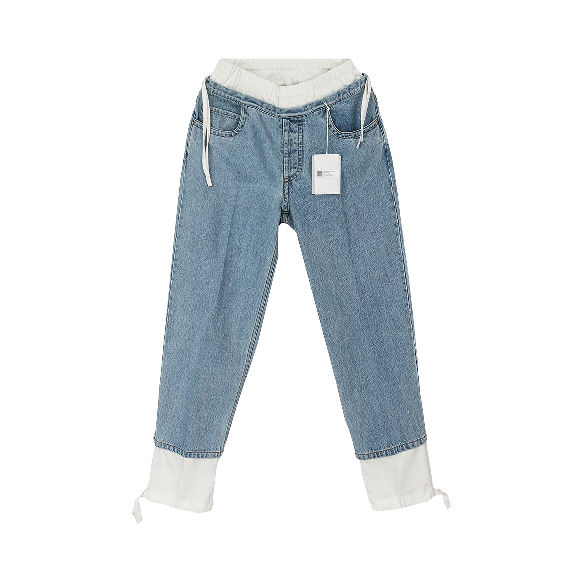 Buy Craig Green Cropped Bow Jeans 'Blue' - CGSS23CWOTRS44 BLUE