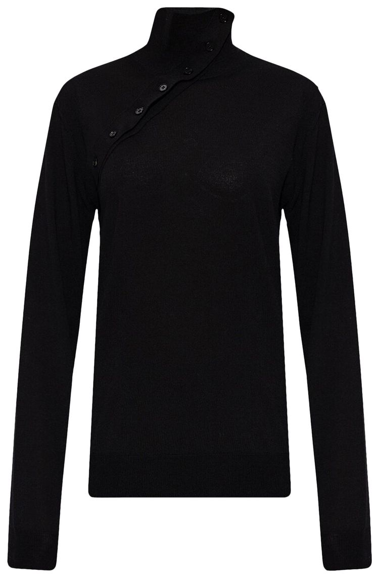 Jil Sander Superfine Merino Yarn Sweater 'Black'