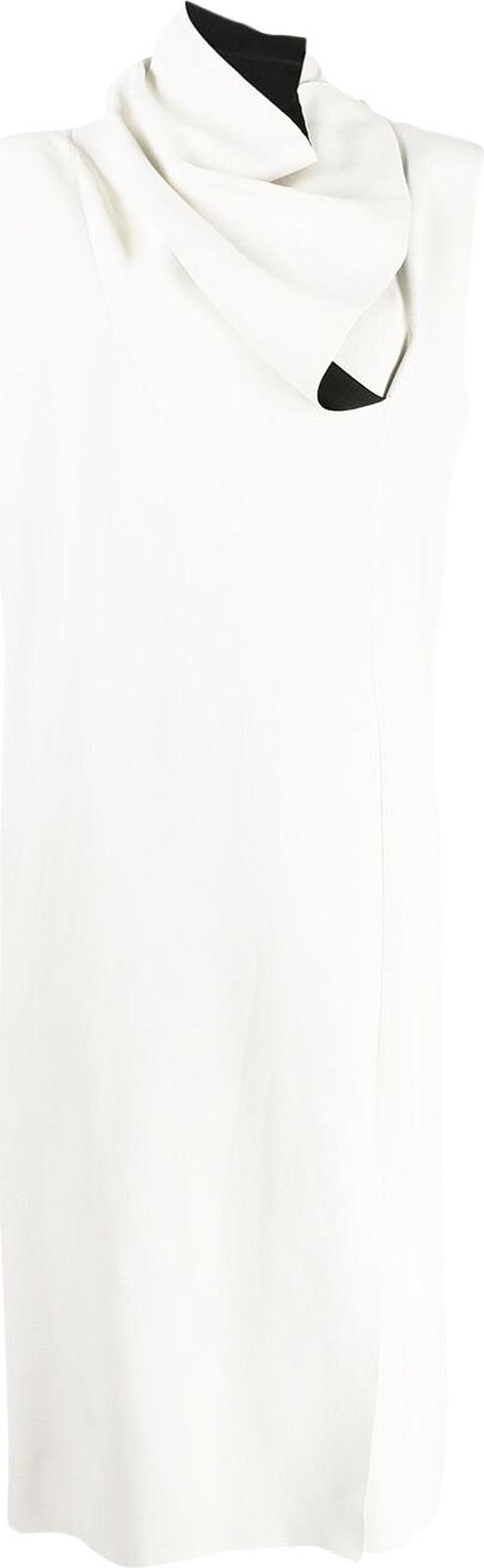 Jil Sander Superfine Viscose Double Dress 'White'