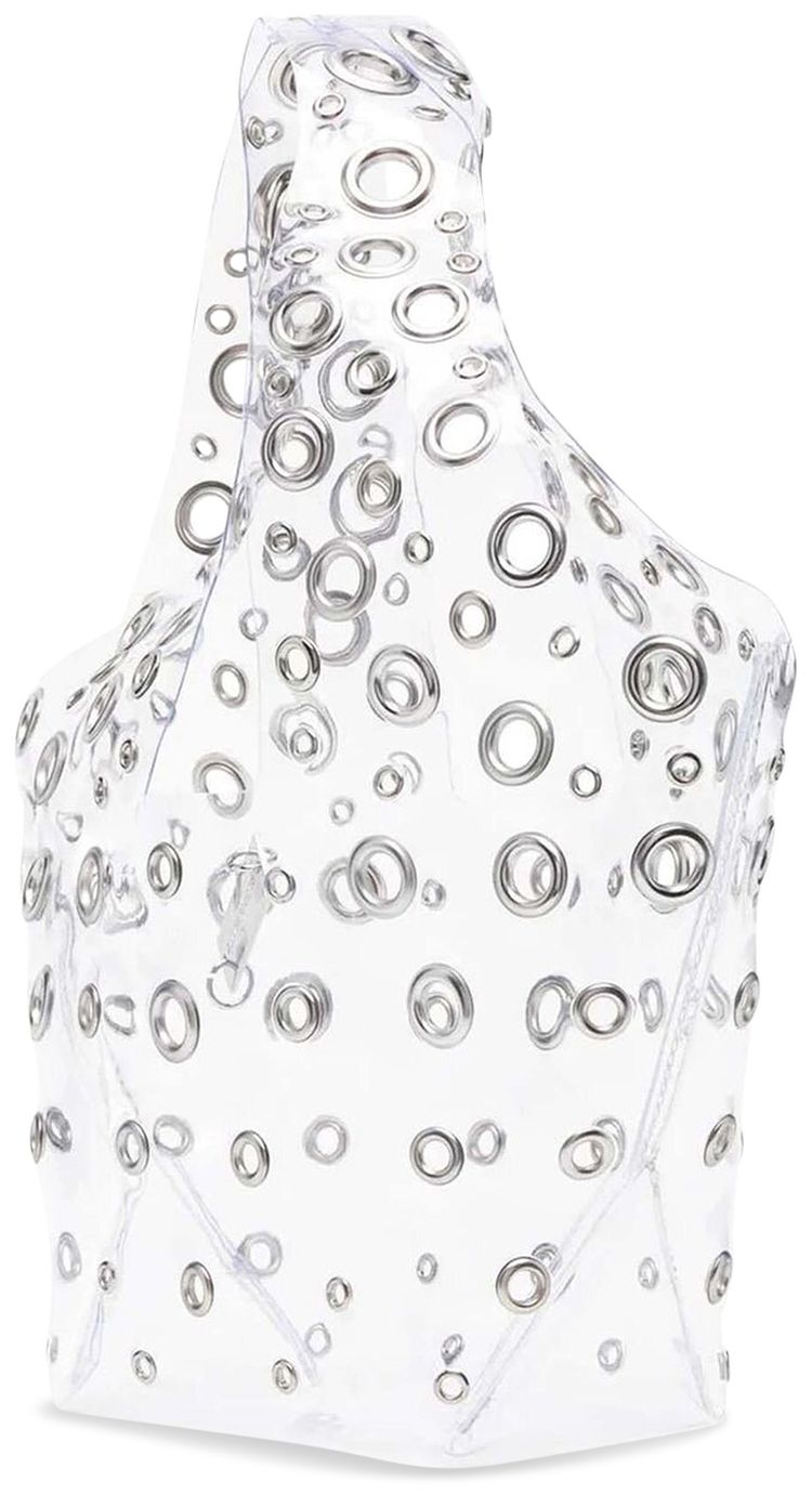 Rabanne Medium Shopping Bag Clear