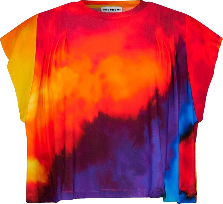 Paco Rabanne Plastic Art T-Shirt 'Multicolor'