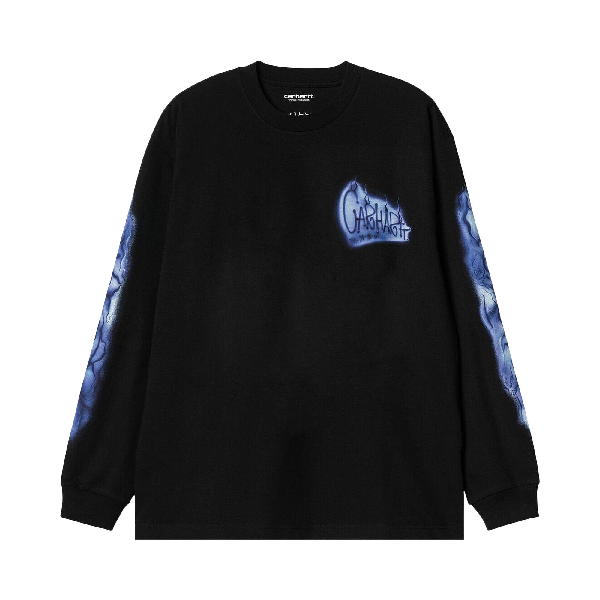 Buy Carhartt WIP Baby Brush Grin Long-Sleeve Tee 'Black