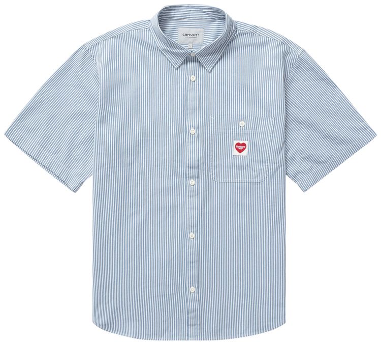 Carhartt WIP Short Sleeve Terrell Shirt Bleach
