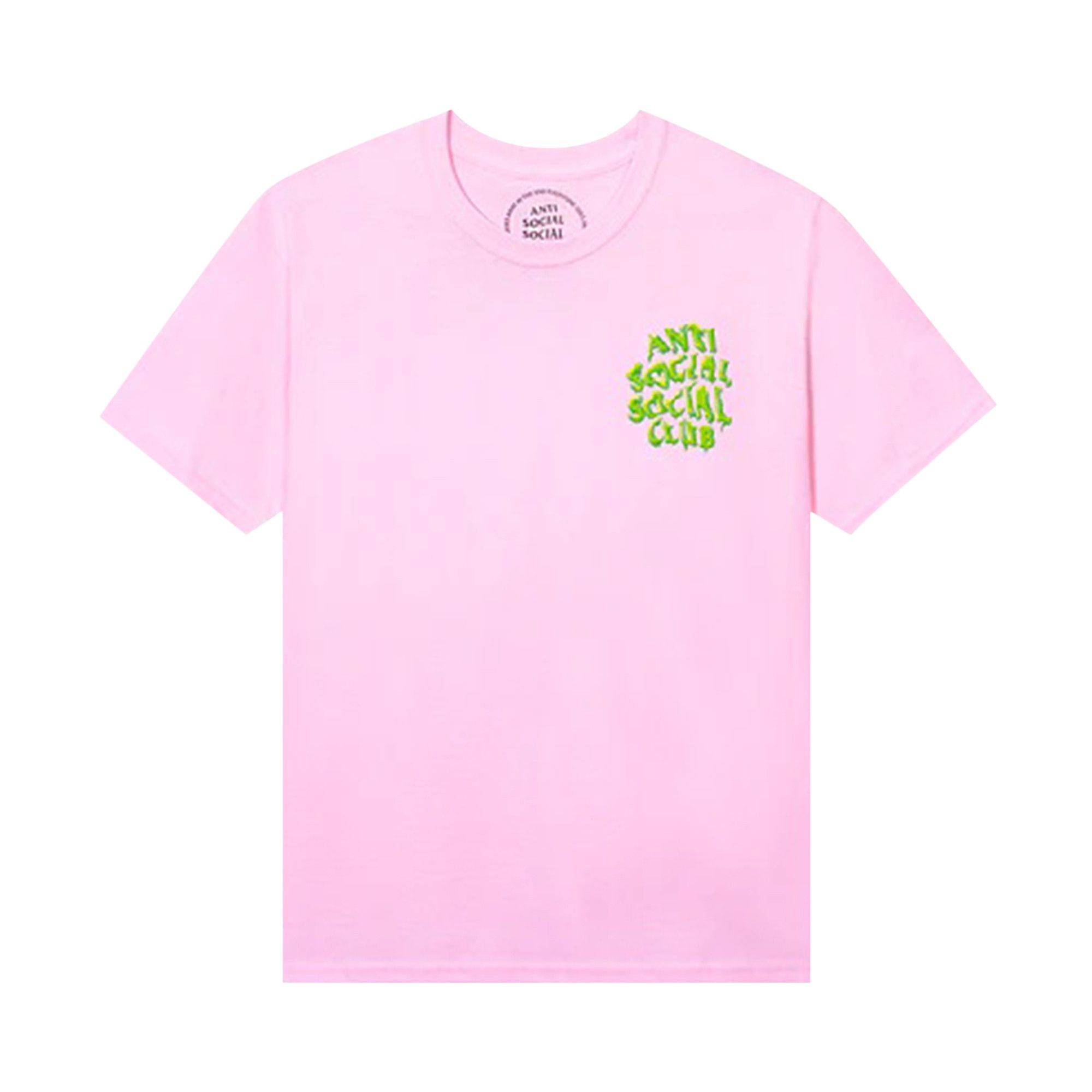 Size xxl Anti Social Social Club Melt Away Tee Pink