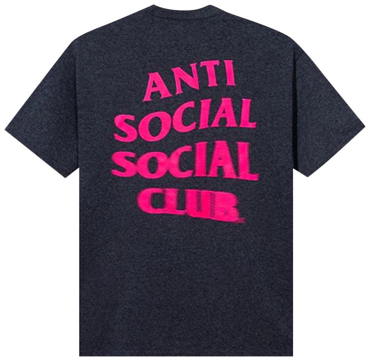Anti Social Social Club Six Seven Tee Heather Grey