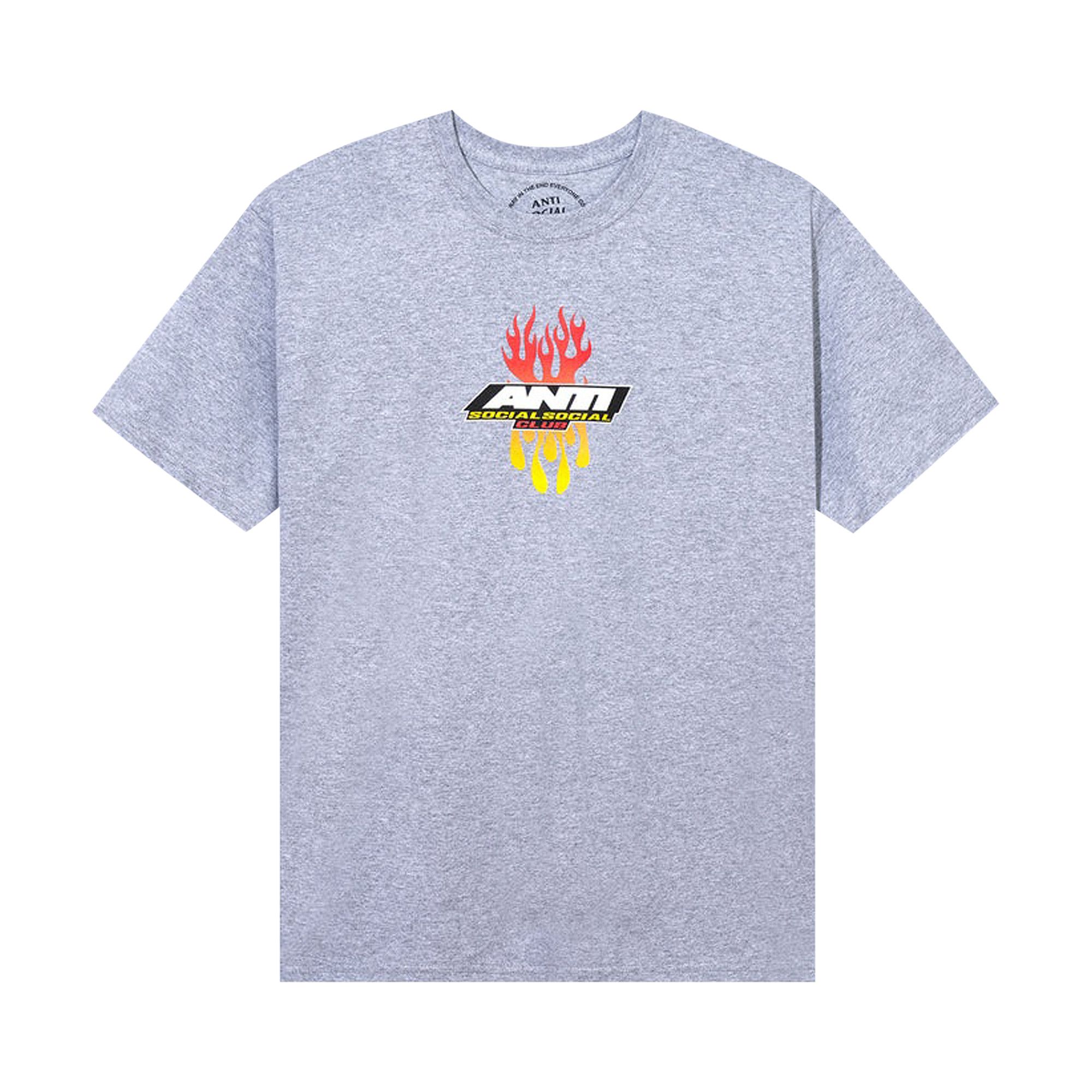Buy Anti Social Social Club Hot At First Tee Ash Heather 0657 1FW230103HAFT ASH GOAT AU