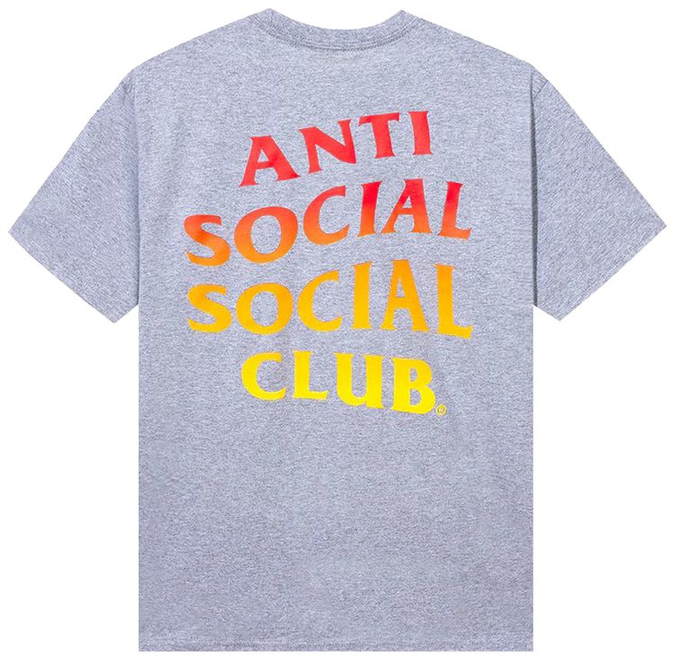 Anti Social Social Club Hot At First Tee Ash Heather