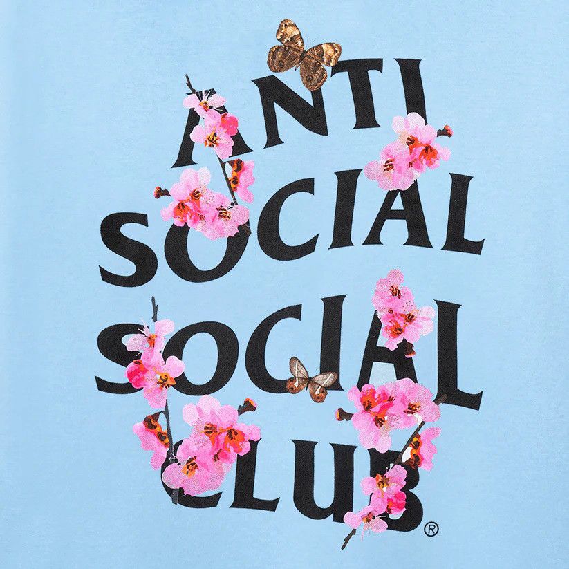 Anti social club flower hoodie online