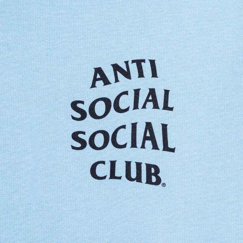 Anti social social club sky is falling hoodie discount