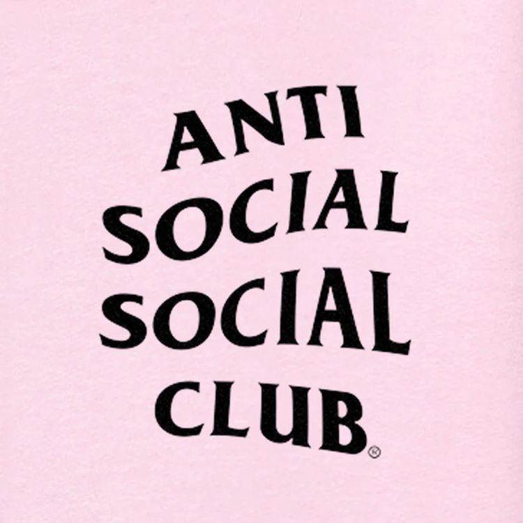 Anti Social Social Club Kkotch Hoodie Pink