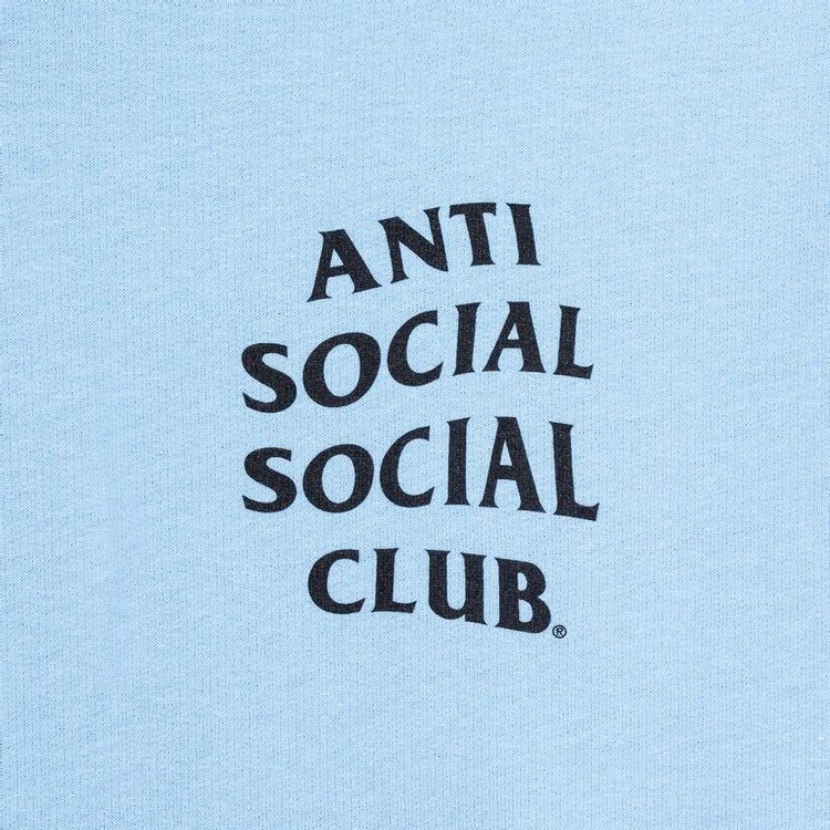 Anti Social Social Club Mind Games Hoodie Blue