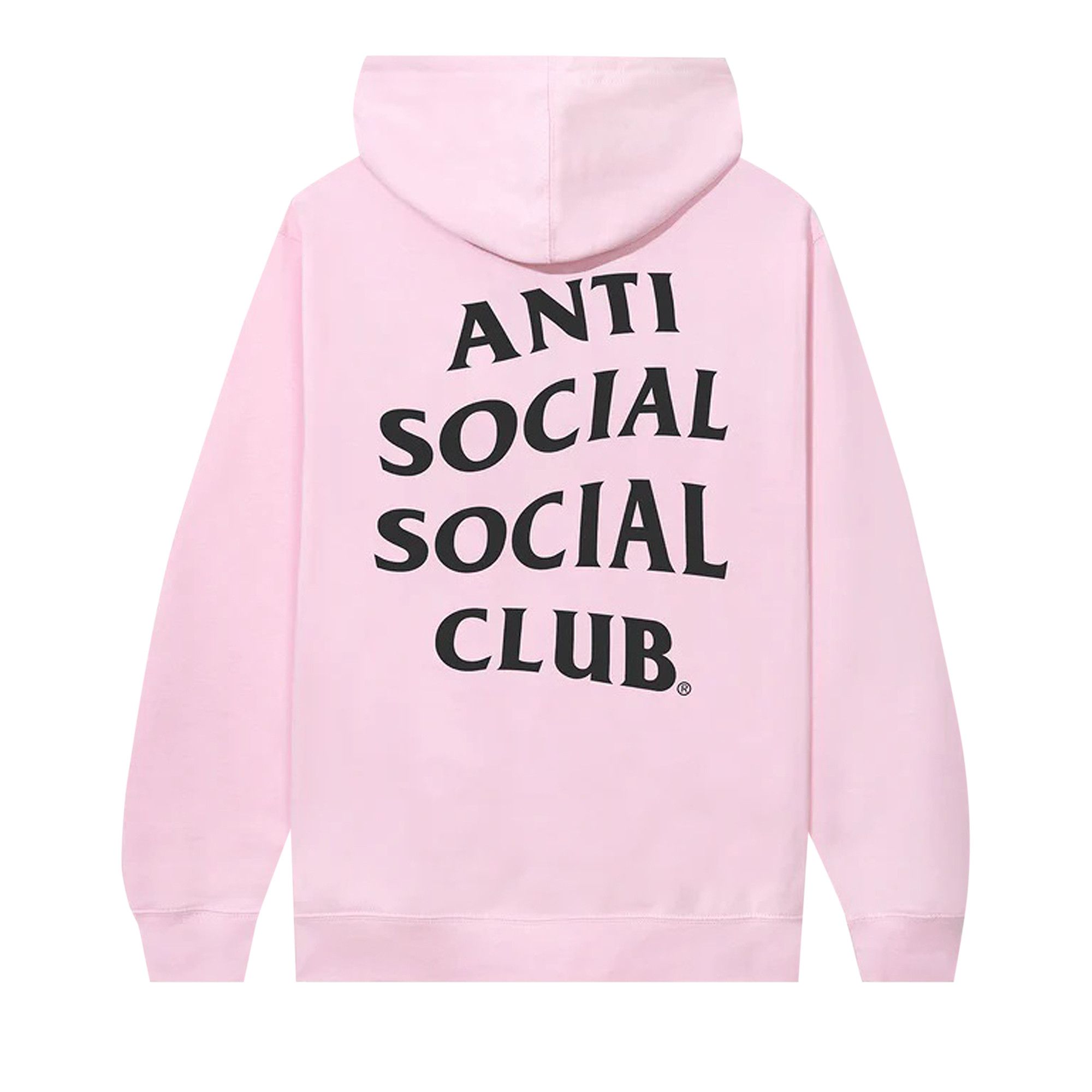 Size xxl Anti Social Social Club Mind Games Hoodie Pink