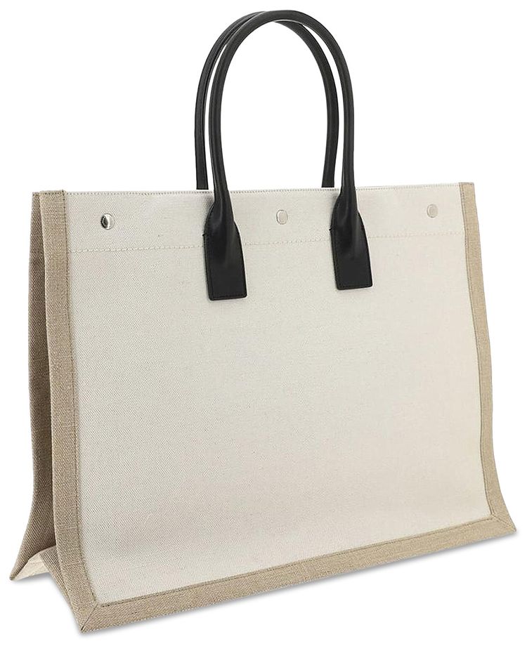 Saint Laurent Rive Gauche Tote Neutral