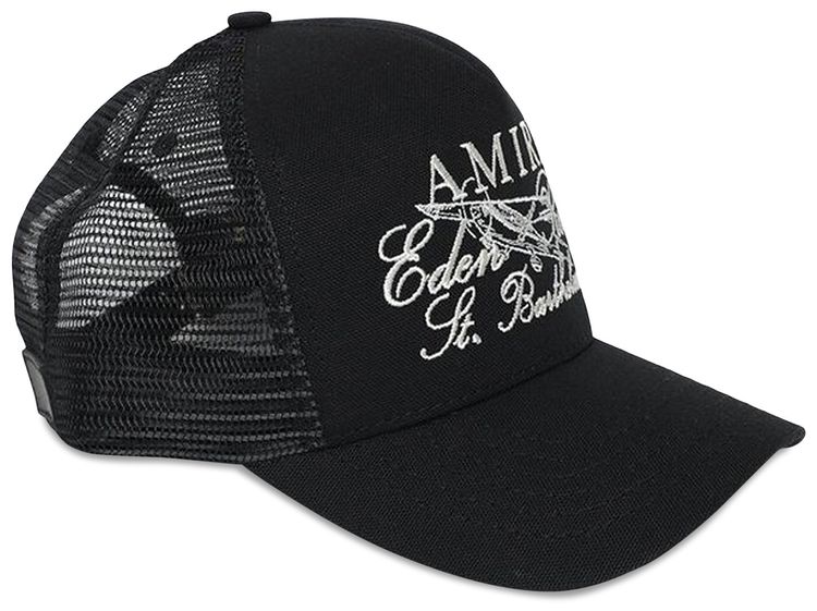Amiri Eden Rock Trucker Hat Black