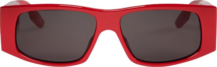 Balenciaga Led Frame Injected Sunglasses 'Red'