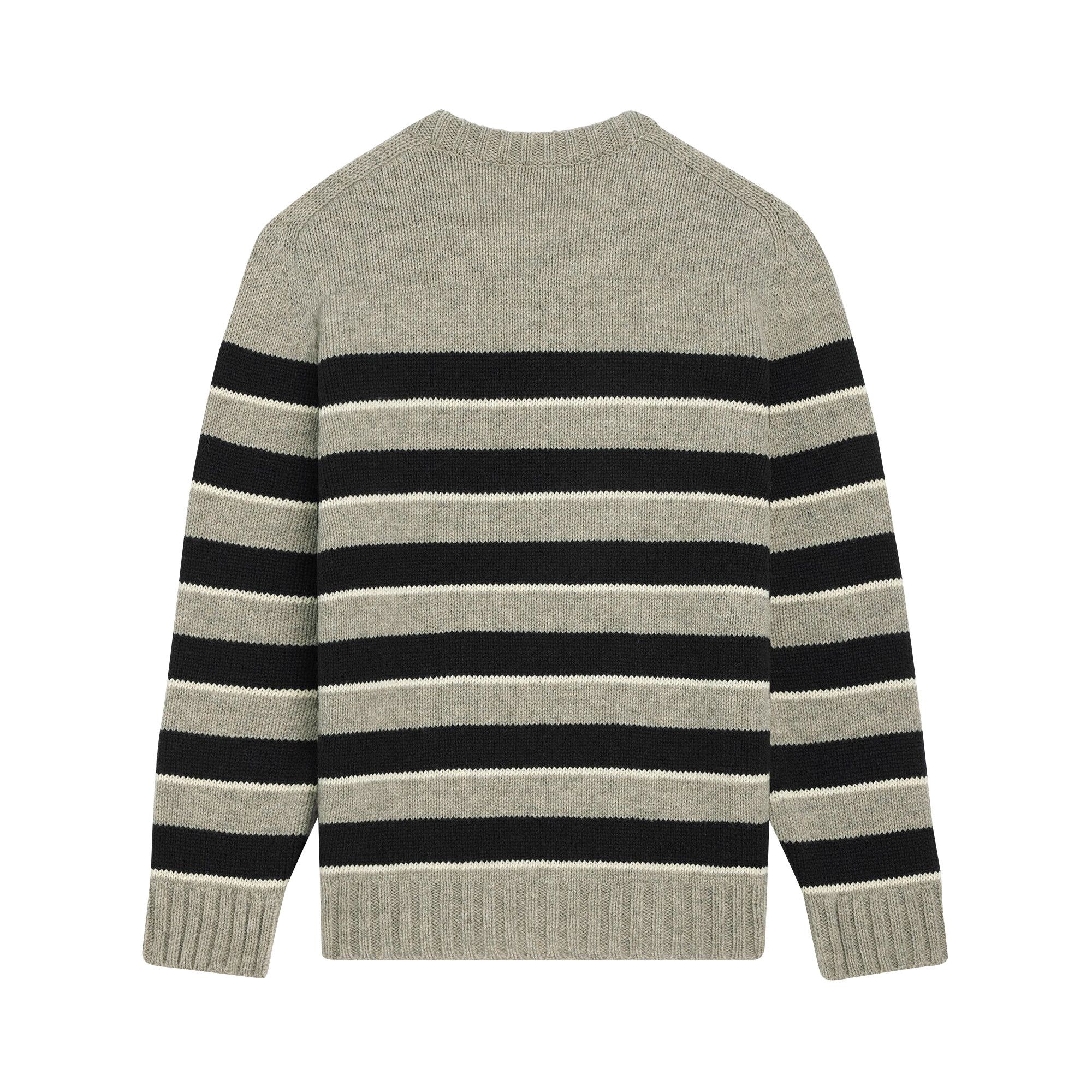 Buy CELINE Triomphe Crewneck Sweater 'Light Grey/Black Buy CELINE Triomphe Crewneck Sweater 'Light Grey/Black