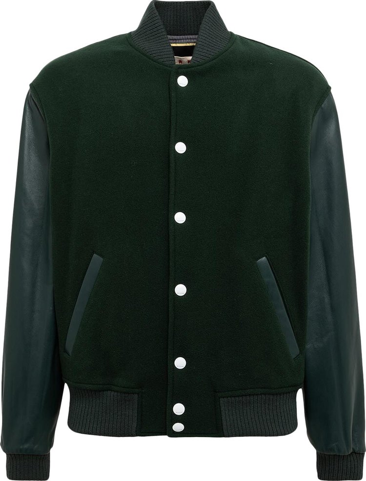 Marni Varsity Jacket 'Green'