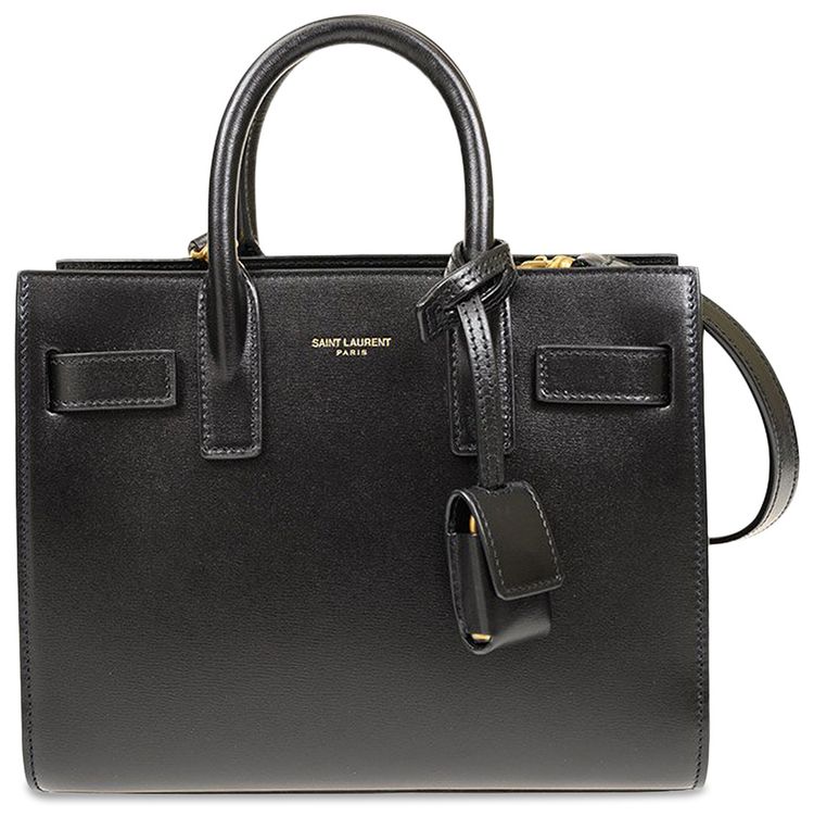 Saint Laurent Sac De Jour Tote Bag Black
