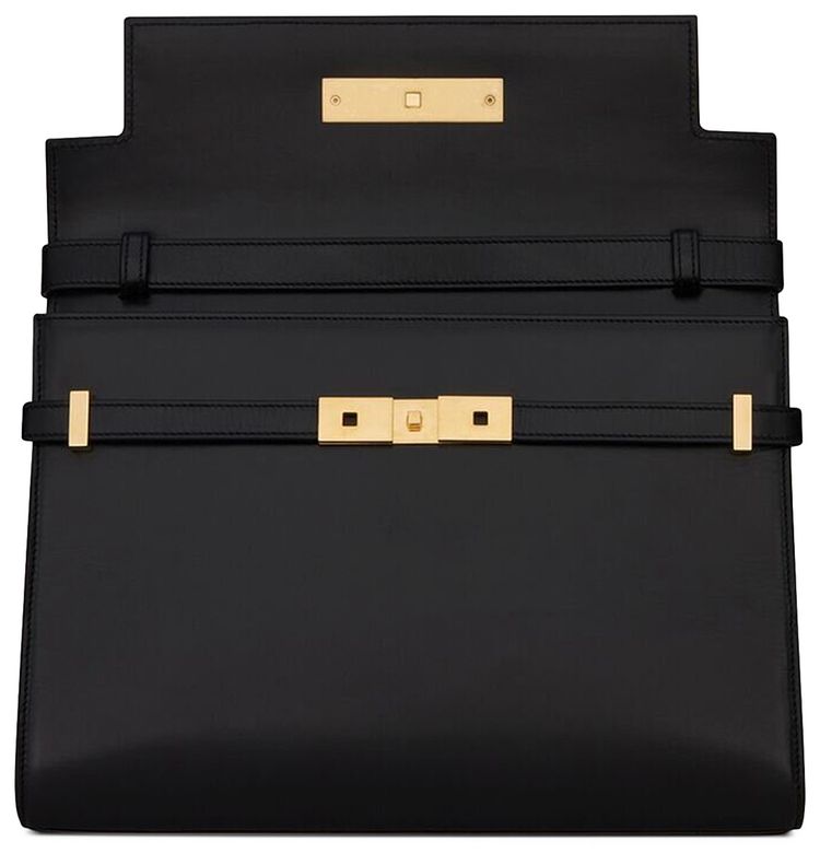 Saint Laurent Manhattan Shoulder Bag Black