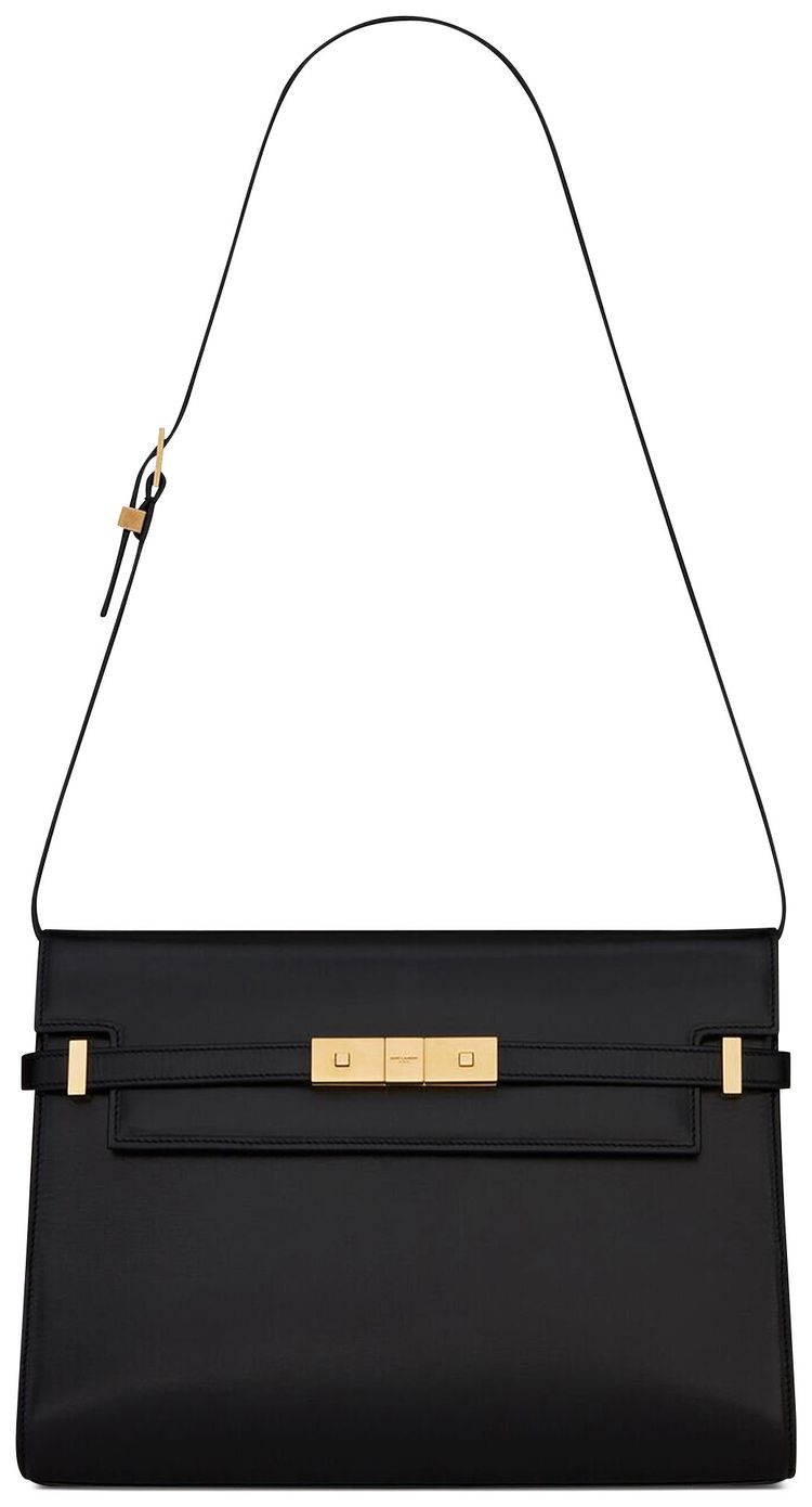 Saint Laurent Manhattan Shoulder Bag Black