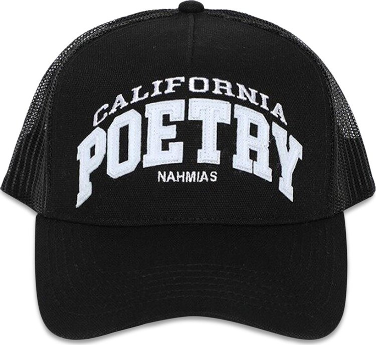 Nahmias California Poetry Trucker Hat 'Black'