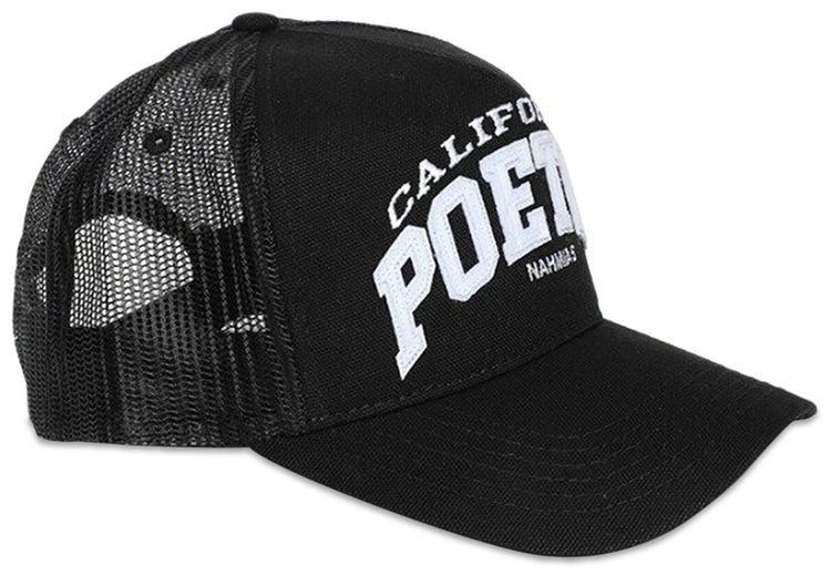 Nahmias California Poetry Trucker Hat Black
