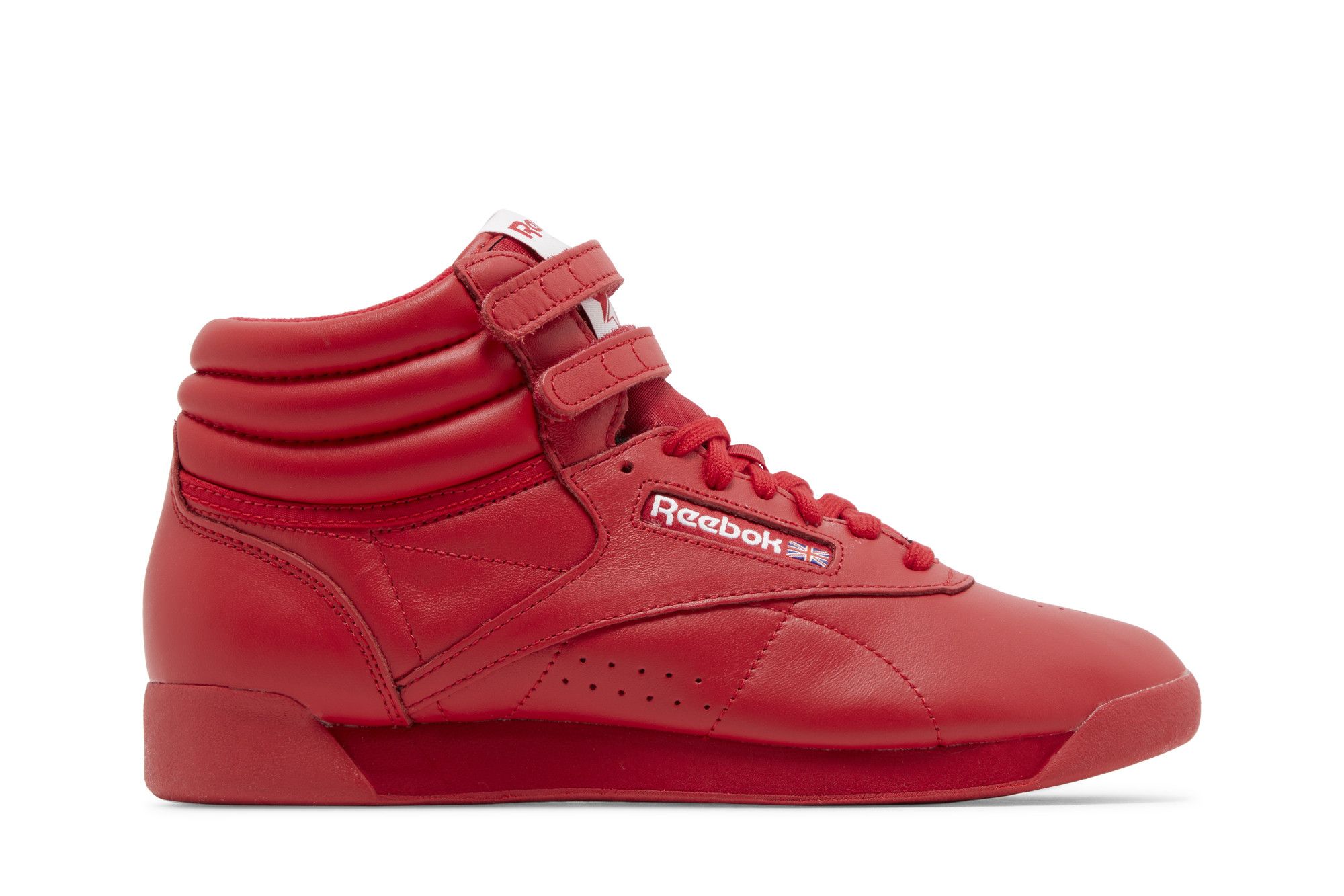 Reebok freestyle hi red on sale