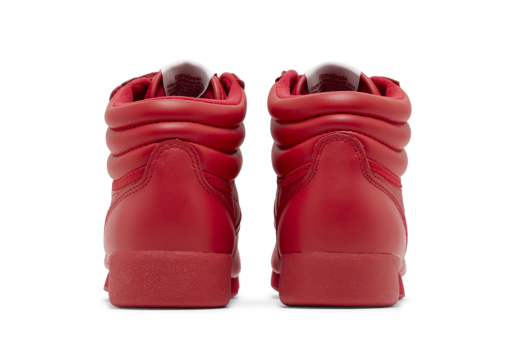 Reebok freestyle hi patent hot sale
