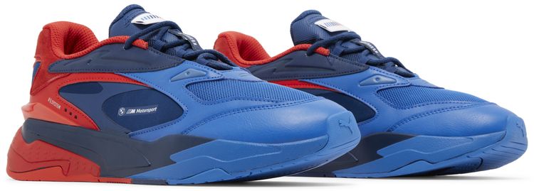 Puma BMW Motorsport x RS Fast Strong Blue Fiery Red