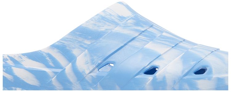 Adidas Adicane Clogs White Pulse Blue Marble