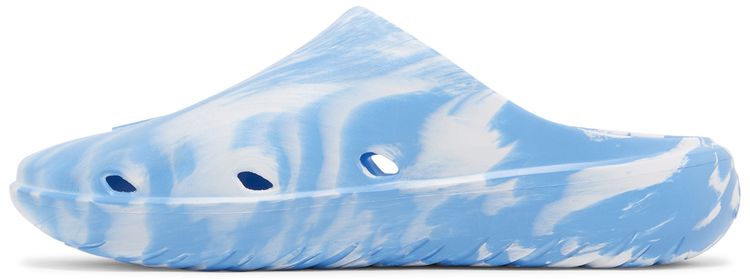 Adidas Adicane Clogs White Pulse Blue Marble