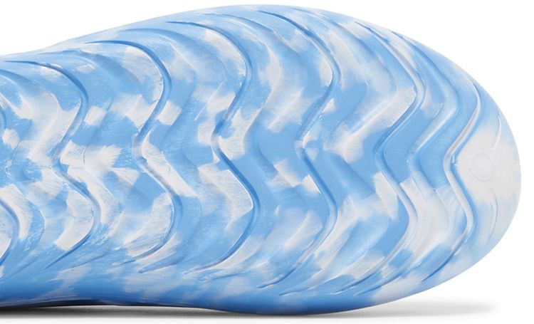 Adidas Adicane Clogs White Pulse Blue Marble