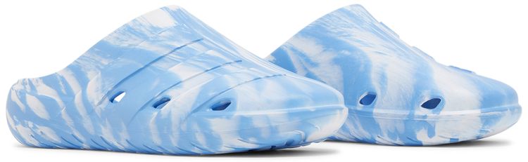 Adidas Adicane Clogs White Pulse Blue Marble