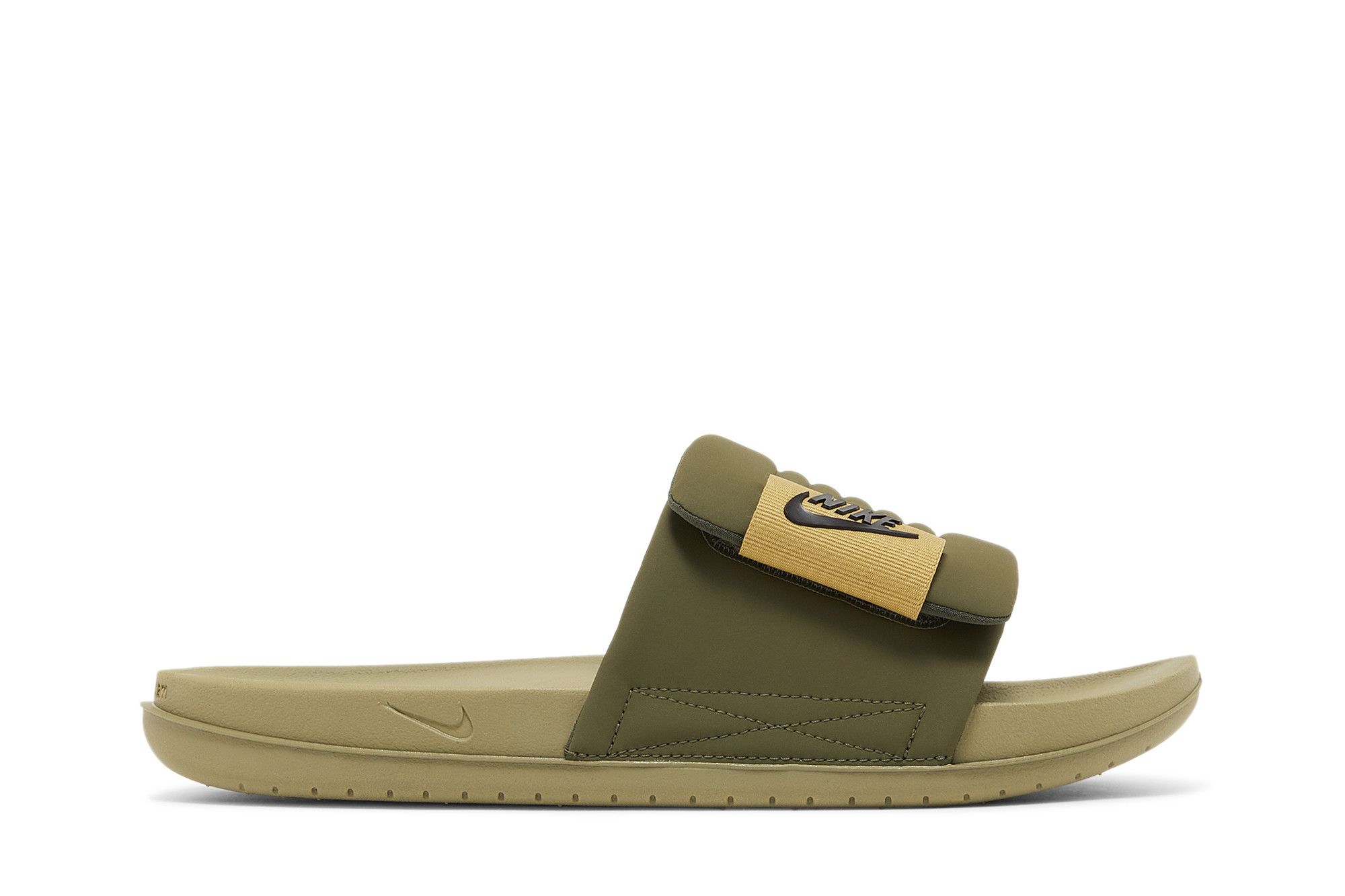 Army green nike slides store