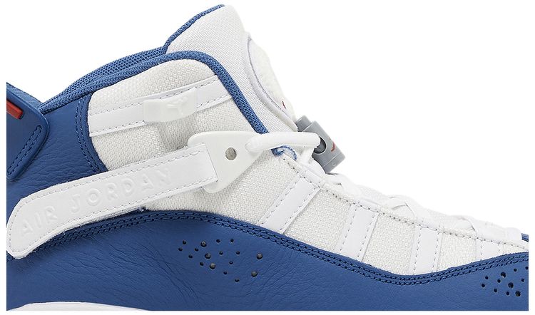 Air Jordan 6 Rings GS White True Blue