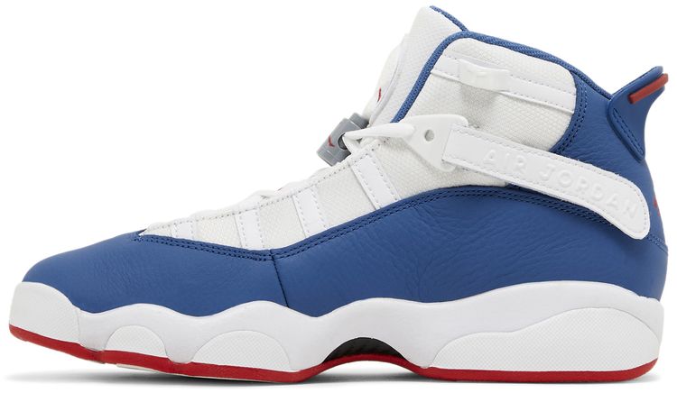 Air Jordan 6 Rings GS White True Blue