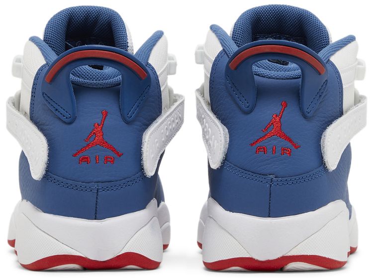 Air Jordan 6 Rings GS White True Blue