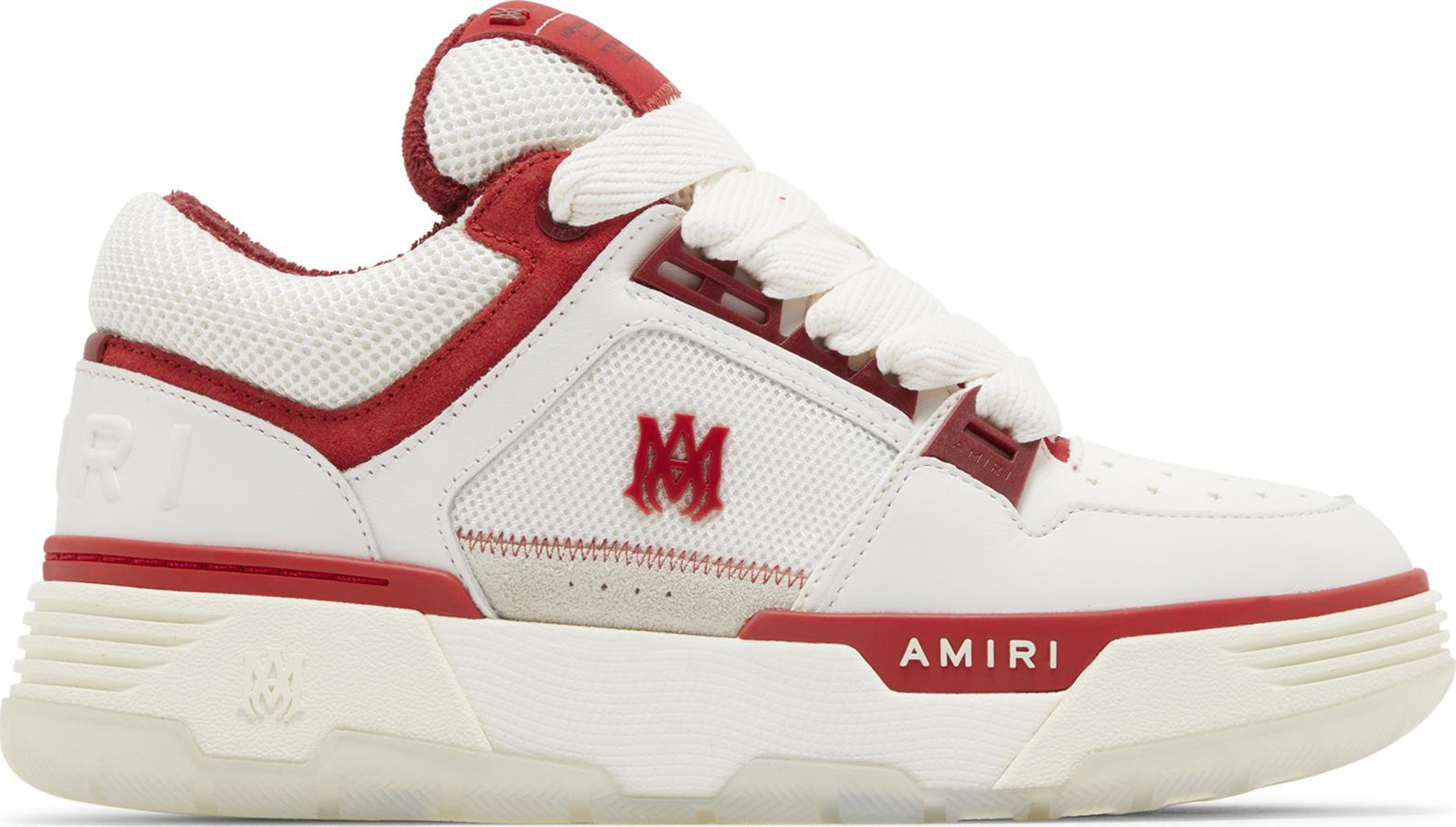 Buy Amiri MA-1 'White Red' - PF23MFS010 124 | GOAT