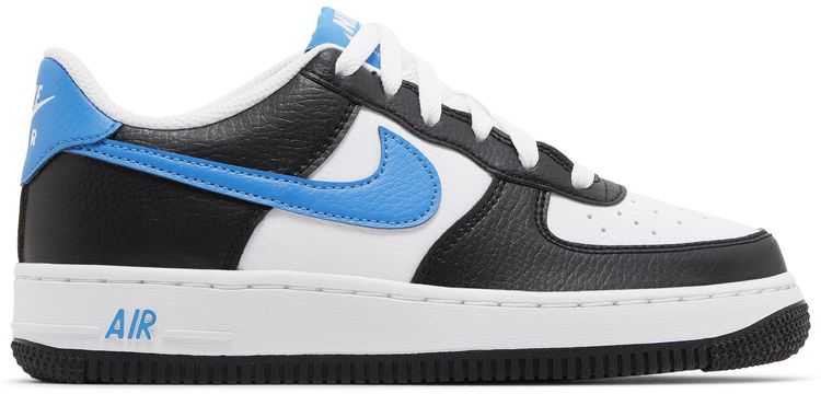 Nike Air Force 1 Low GS Black Light Photo Blue
