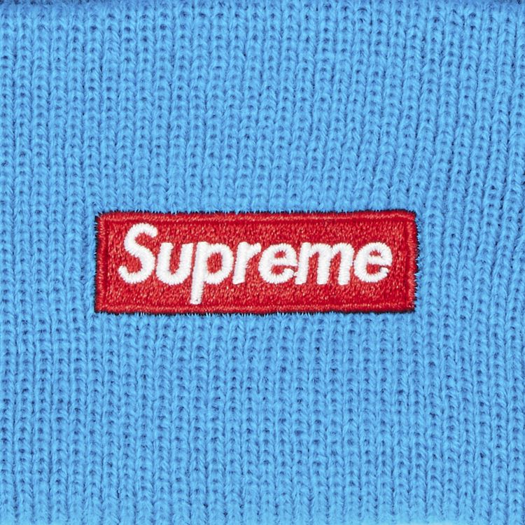 Supreme x New Era Varsity Beanie Slate
