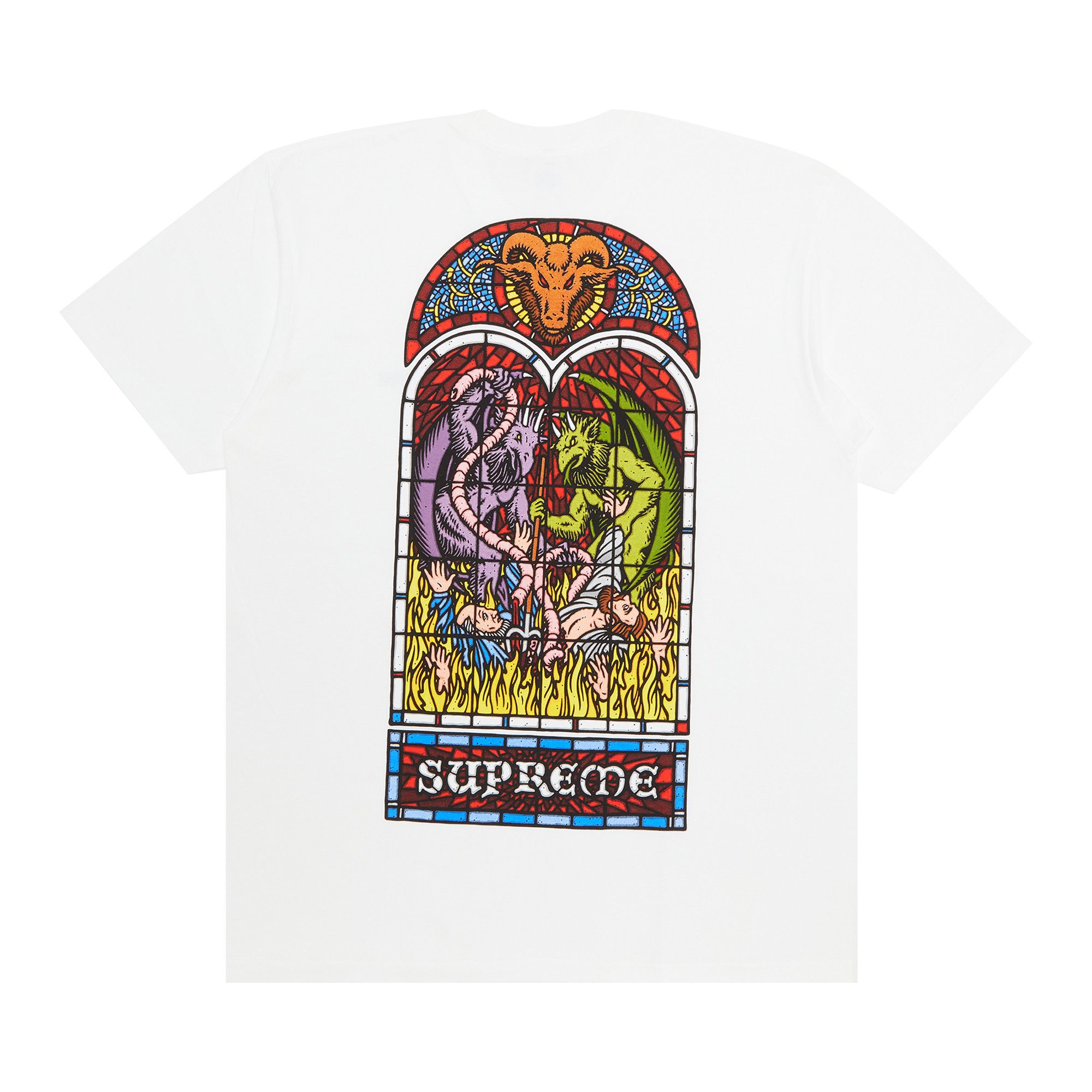 Buy Supreme Worship Tee 'White' - FW23T24 WHITE | GOAT