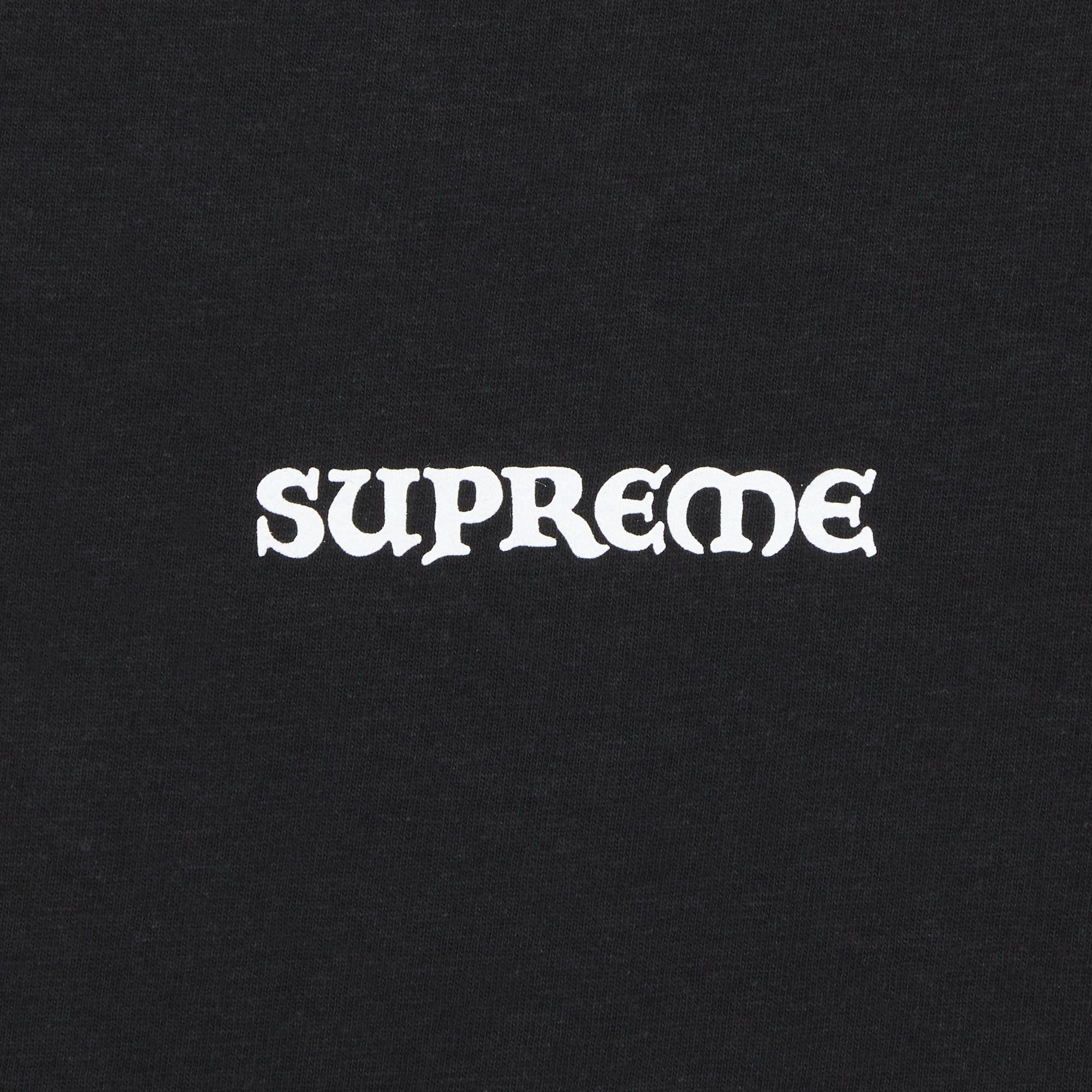 Buy Supreme Worship Tee 'Black' - FW23T24 BLACK | GOAT
