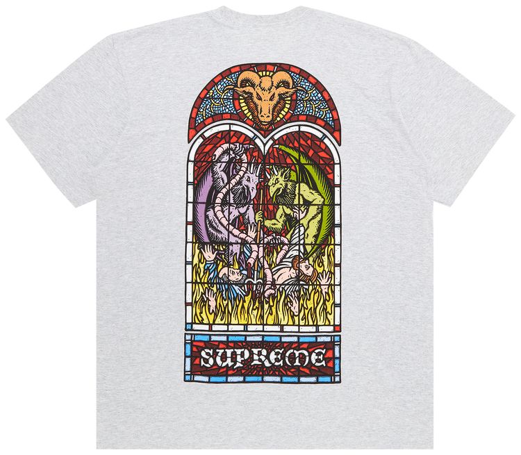 Supreme Worship Tee Ash Grey