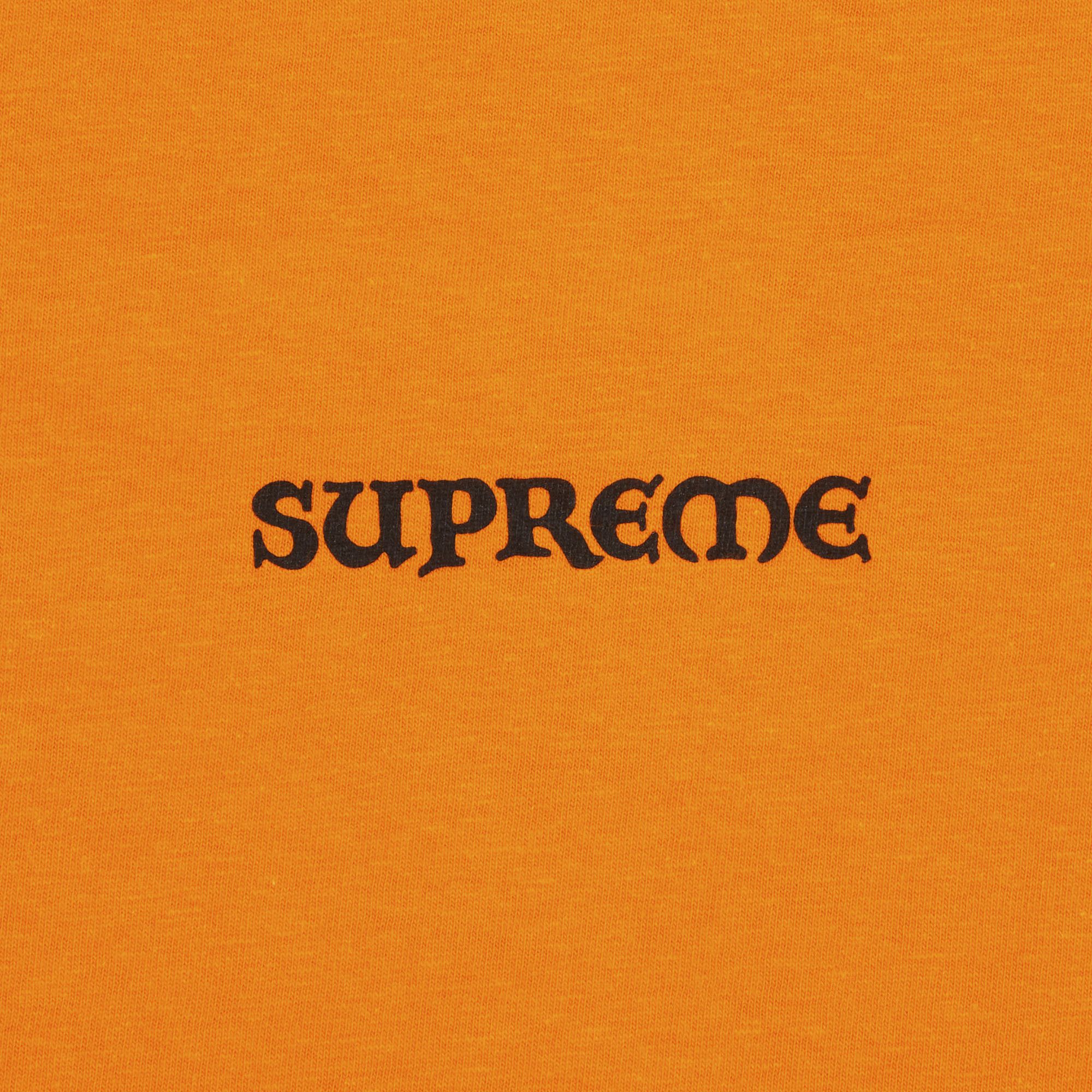 Buy Supreme Worship Tee 'Orange' - FW23T24 ORANGE | GOAT
