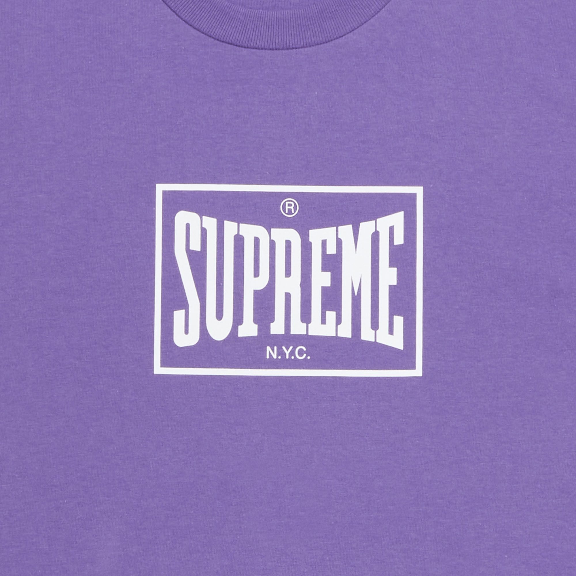 新年の贈り物 Up Warm Supreme Buy Tee GOAT | PURPLE FW23T31 - 'Purple' Tシャツ+カットソー(半袖+袖なし)
