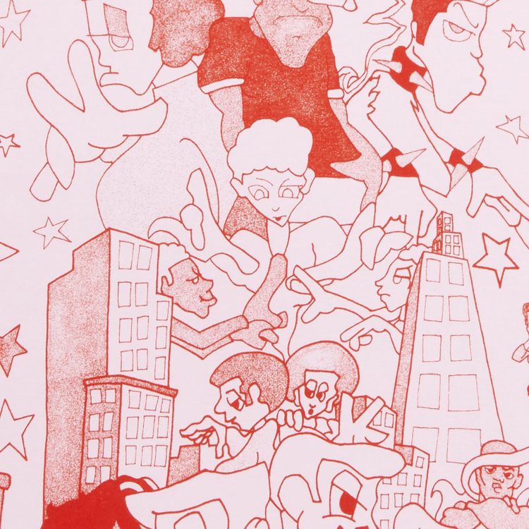 Supreme Downtown Tee Light Pink