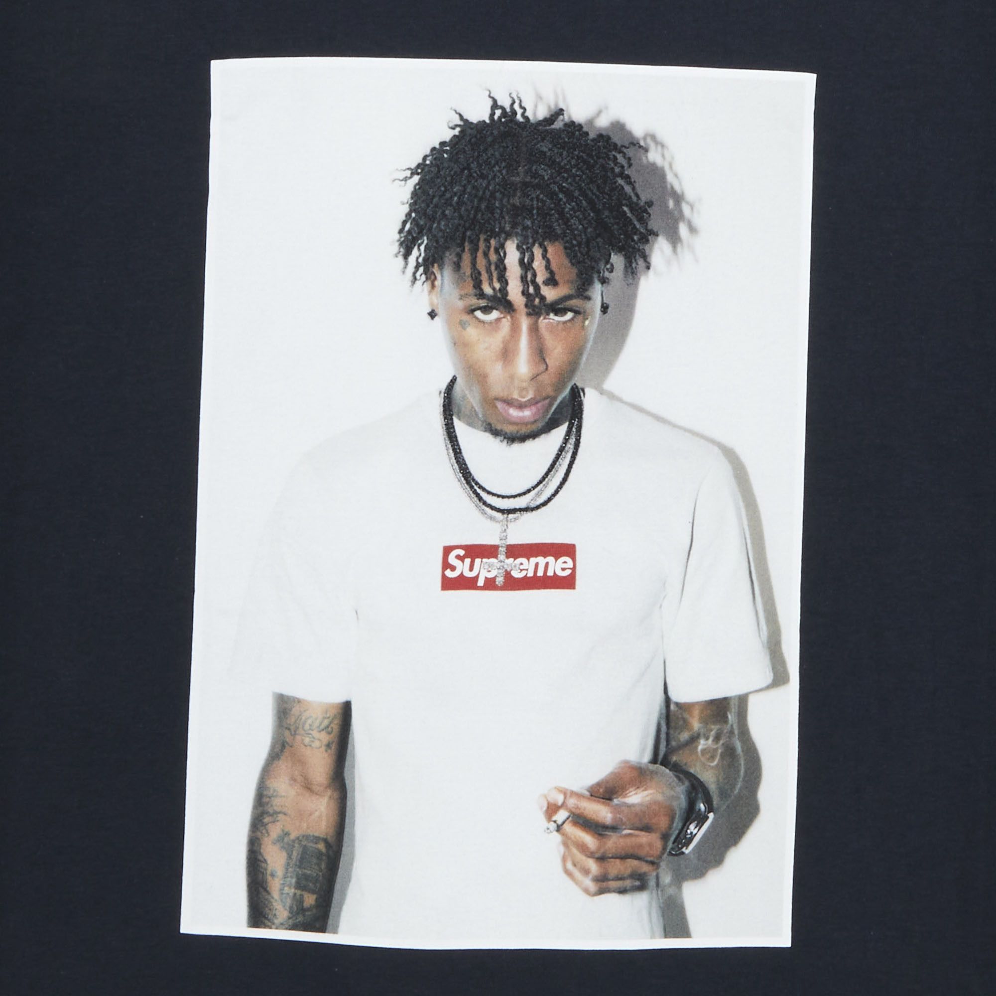 Size l Supreme NBA Youngboy Tee 'Navy'