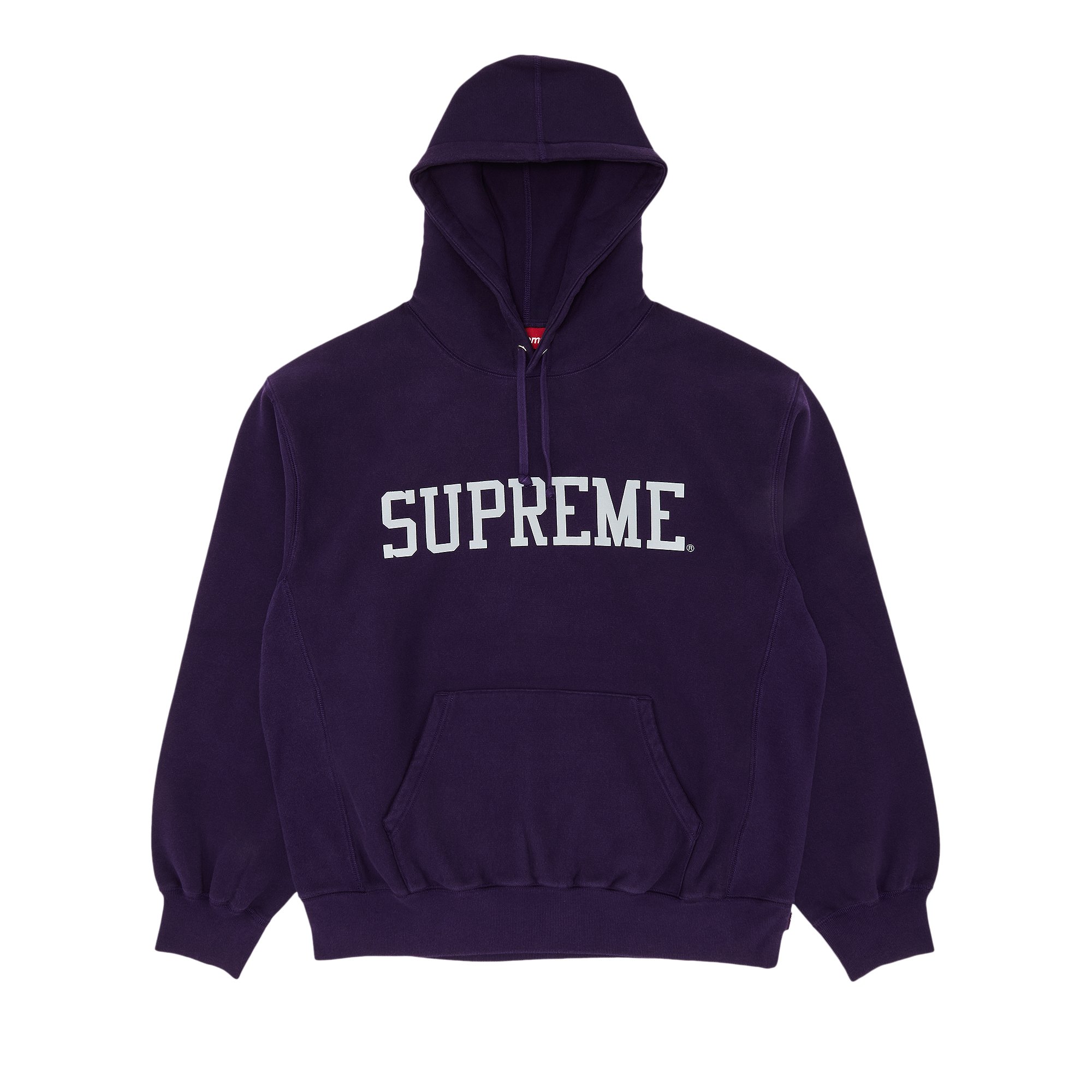 Supreme Varsity Hooded Sweatshirt 'Dark Purple'