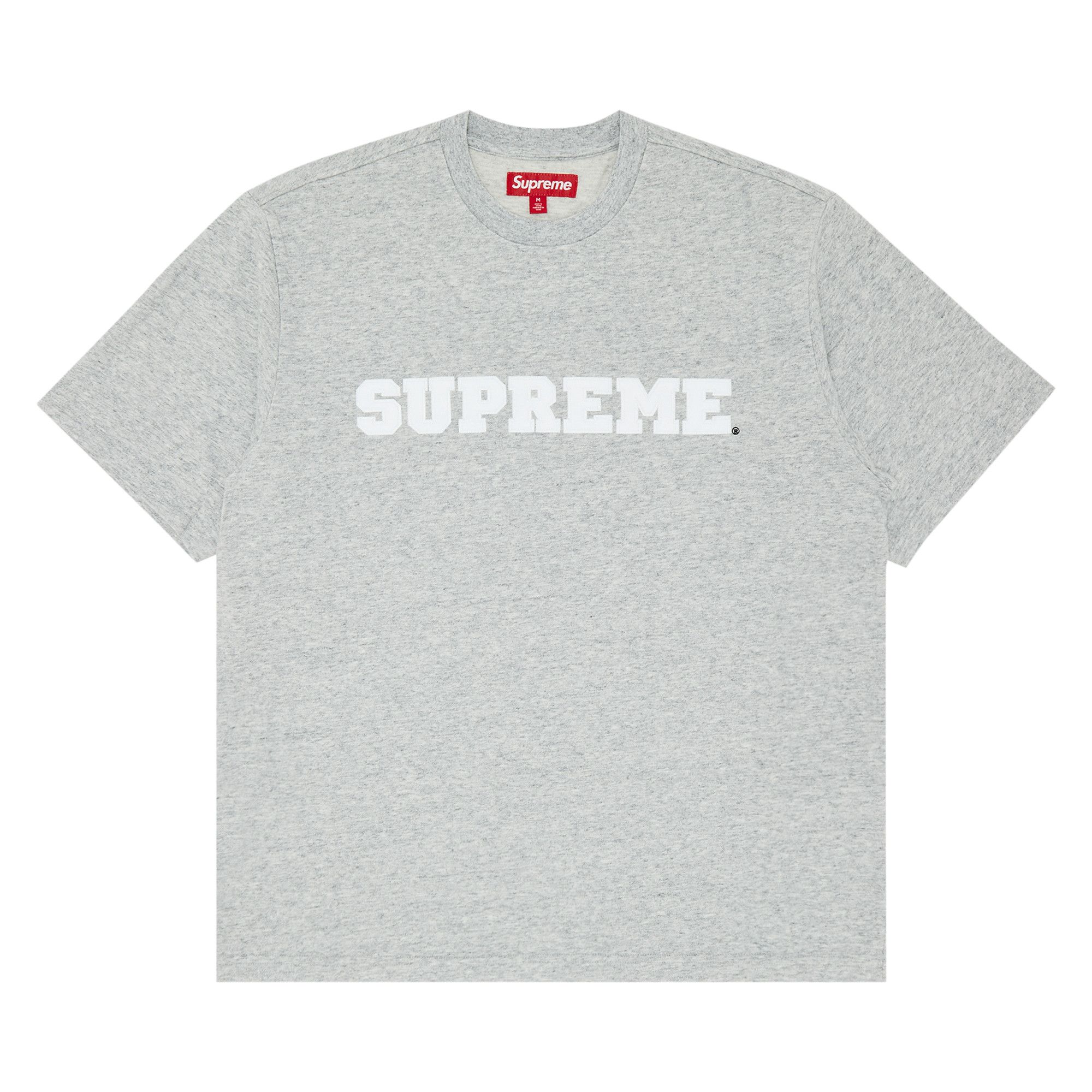 Supreme collegiate logo tee clearance